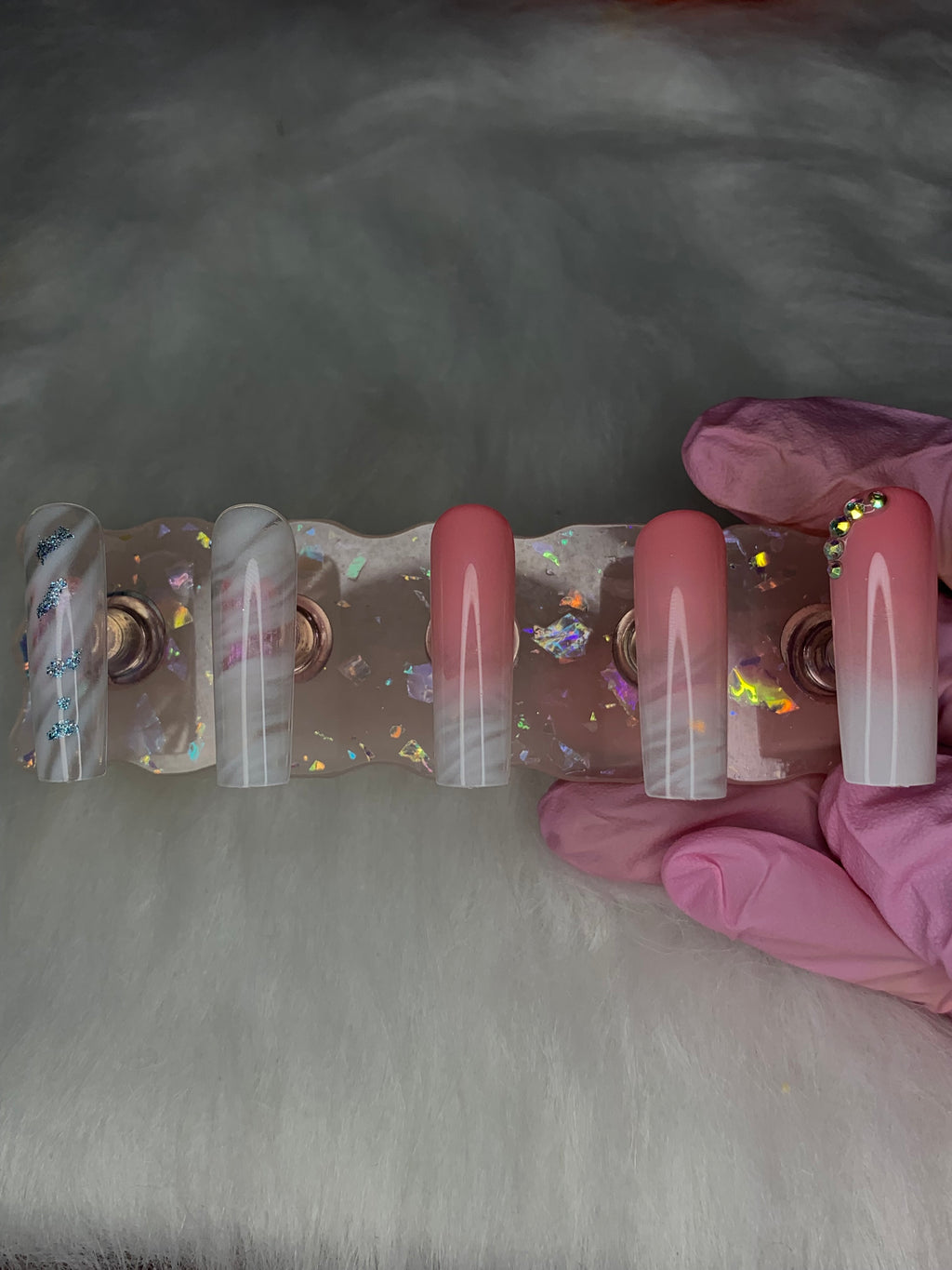 Glossy Press ons