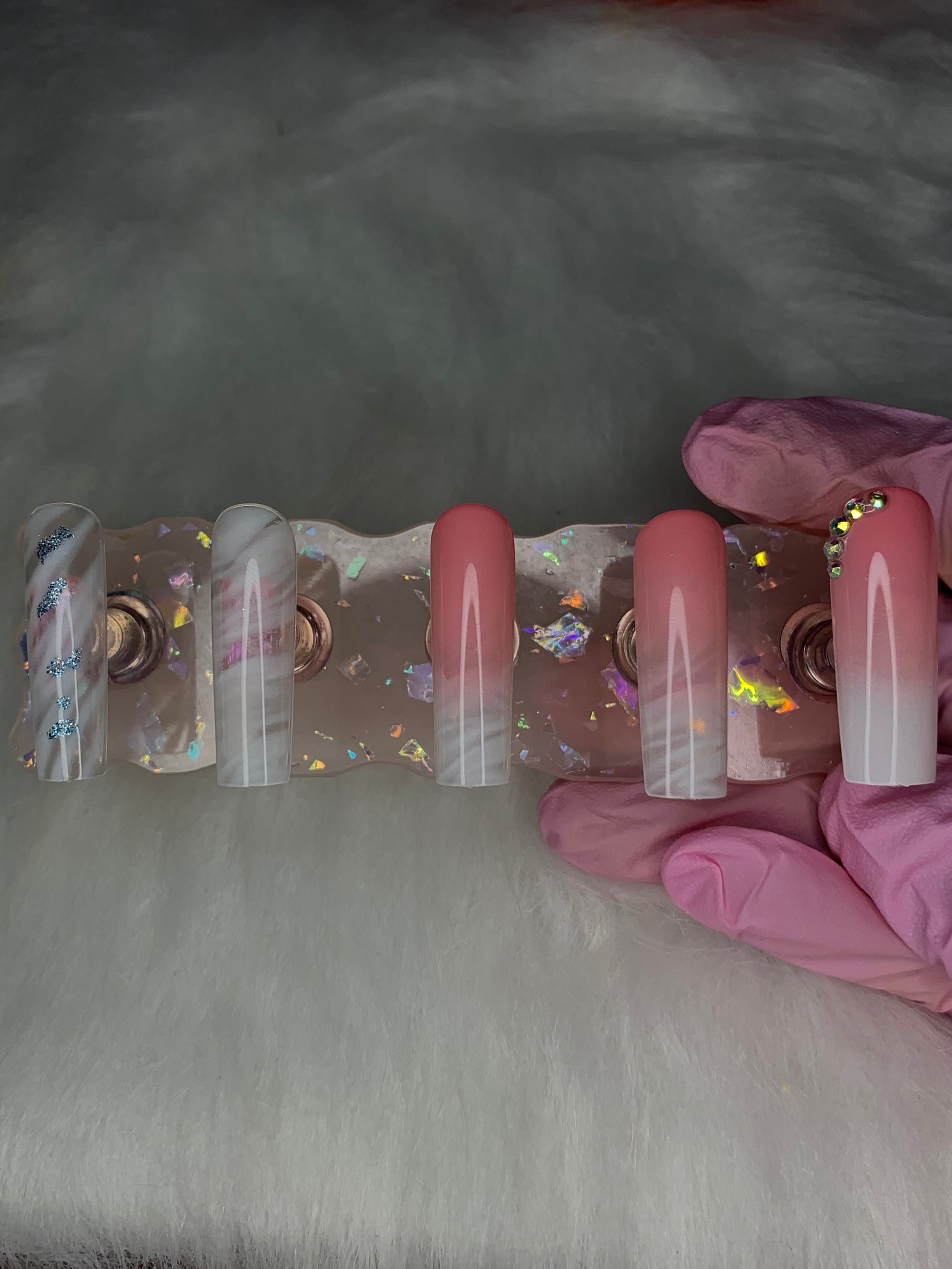 Glossy Press ons